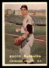 1957 Topps Baseball #212 Rocky Colavito EX/MT *e1