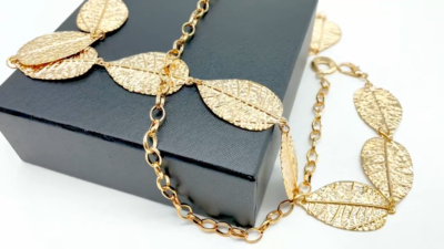Women Gold Metal Chain Prom Dance Fashion Belt Hip High  display picture 1