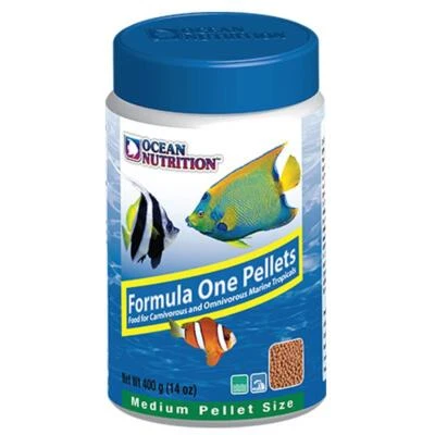 Formula One Medium Pellets Food (14 oz) - Ocean Nutrition