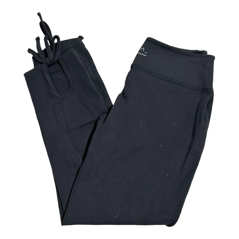 beyond-yoga 20” Crop Tie Hem Stretch Mid Rise leggings