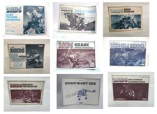 Zoids Vintage Tomy OER OJR Robostrux Large Instruction Notice Catalog add