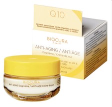Crèmes De Jour Soin Visage Anti âge Q 10 BIOCURA Beauty peaux Exigeantes