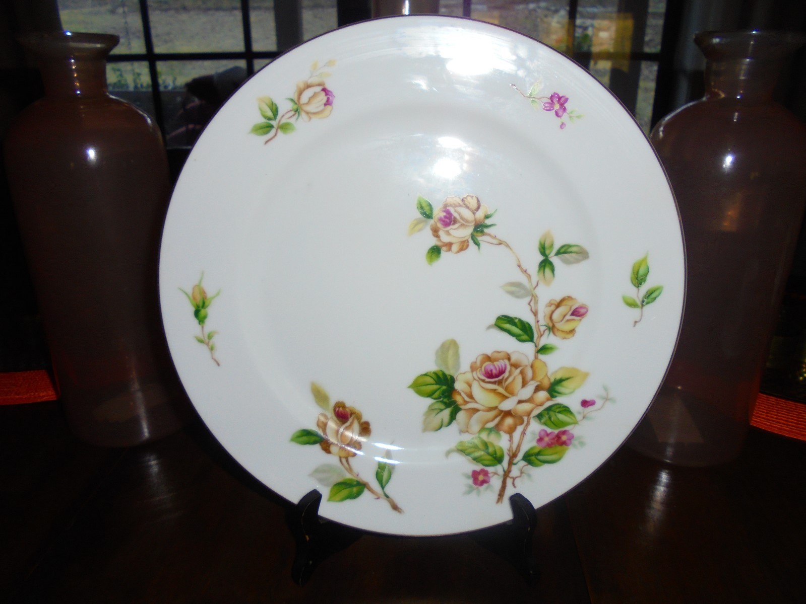 GOLDEN ROSE FINE CHINA BY LYNMORE DINNER PLATE eBay