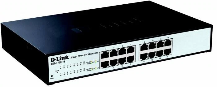 D-Link DGS-1100-16 16-Port EasySmart Gigabit Managed Switch - Rackmountable - Image 2 of 3