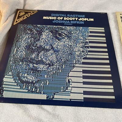 Joshua Rifkin Ragtime Music Of Scott Joplin-Digital Ragtime-Joshua Rifkin. LP. Angel DS-37331 ...