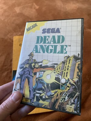 Sega Dead Angle Master System Arcade getestet - Vintage Retro sehr selten OVP Spiel