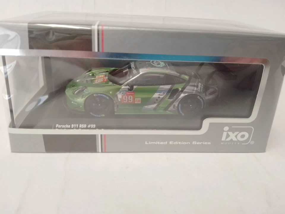 IXO Porsche 911 (991) RSR #99 Long Pappas Pumpelly 24h Le Mans 2018 1/43 LE43026 - Immagine 2 di 3