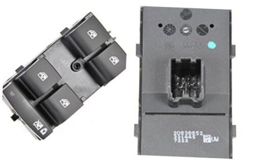 GM Genuine Parts 20838852 Jet Black Front Door Window and Multi-Function Switch