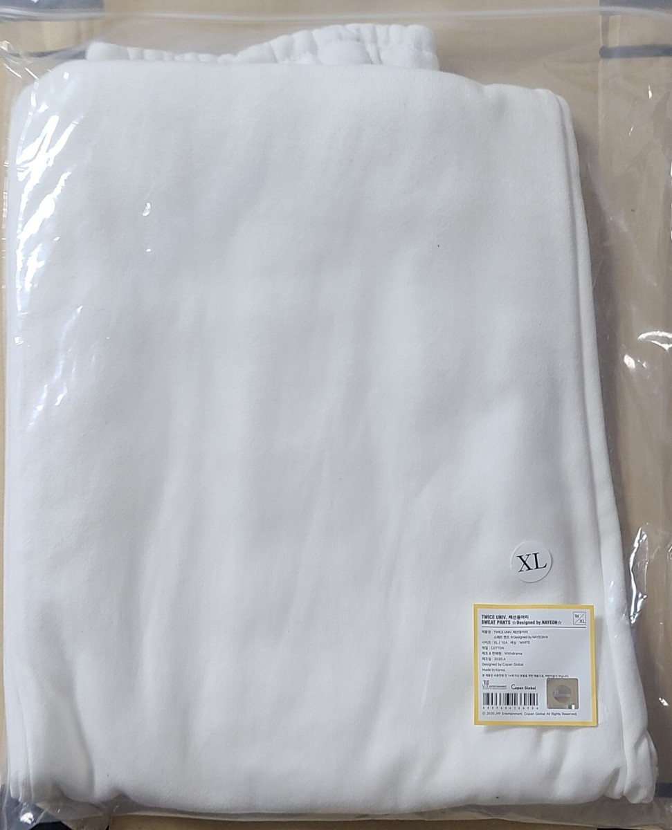 TWICE UNIV. FASHION CLUB OFFICIAL MD GOODS SWEAT PANTS NEW | eBay
