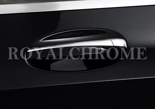 Par de embellecedores de manija de puerta UNICUS para Mercedes Benz W205 C cupé C43 C63 AMG CROMO Foto 2 de 4