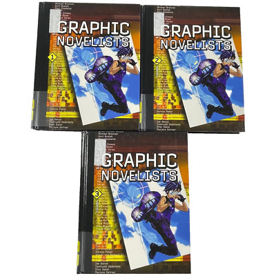 3 vol. U X L Graphic Novelists 2007 Will Eisner Neil Gaiman Alan Moore Alex Ross
