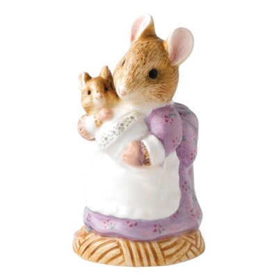 Enesco A25165 Border Fine Arts - Beatrix Potter Hunca Munca & Baby - Neu & Originalverpackt