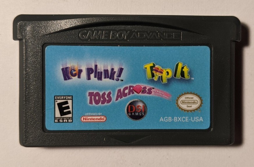 Kerplunk/Toss Across/Tip It [Nintendo Game Boy Advance - AGB-BXCE-USA]