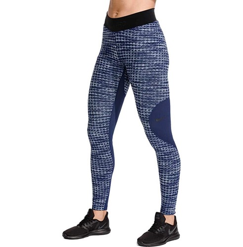 Training Tights Navy Blue Knit 