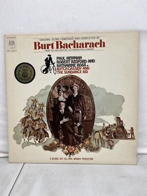 Burt Bacharach  Butch Cassidy And The Sundance Kid -1969 A&M Vinyl LP