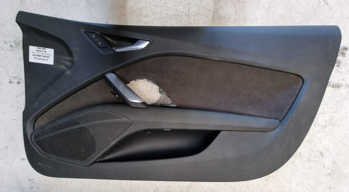AUDI TT MK3 8S 2013 - 2023 DRIVER SIDE RIGHT INTERIOR DOOR CARD