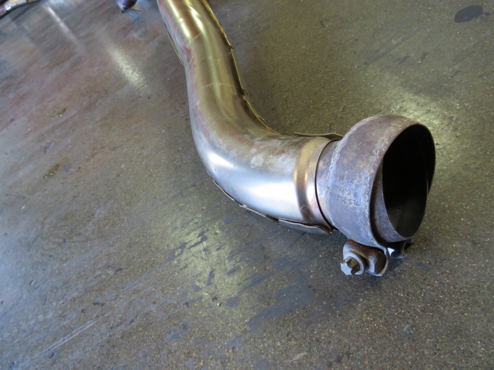 Ferrari Portofino, LH, Left, Exhaust Pipe, Used, P/N 760987