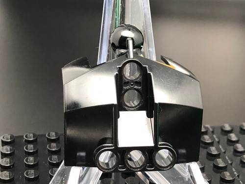 LEGO Brand Large Figure Chest Armor with holes & ball joint 24124 Black x1 - Picture 2 of 3