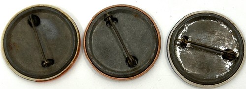 Set of 3 Teamsters 1932 Milk Wagon Drivers Union Pins Local 603 (#4) - Picture 2 of 2