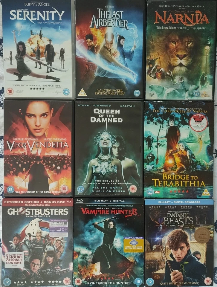22 Movie Fantasy Bundle DVD Joblot Fantastic Sci-Fi Vampire Superman X-men - Image 2 of 2