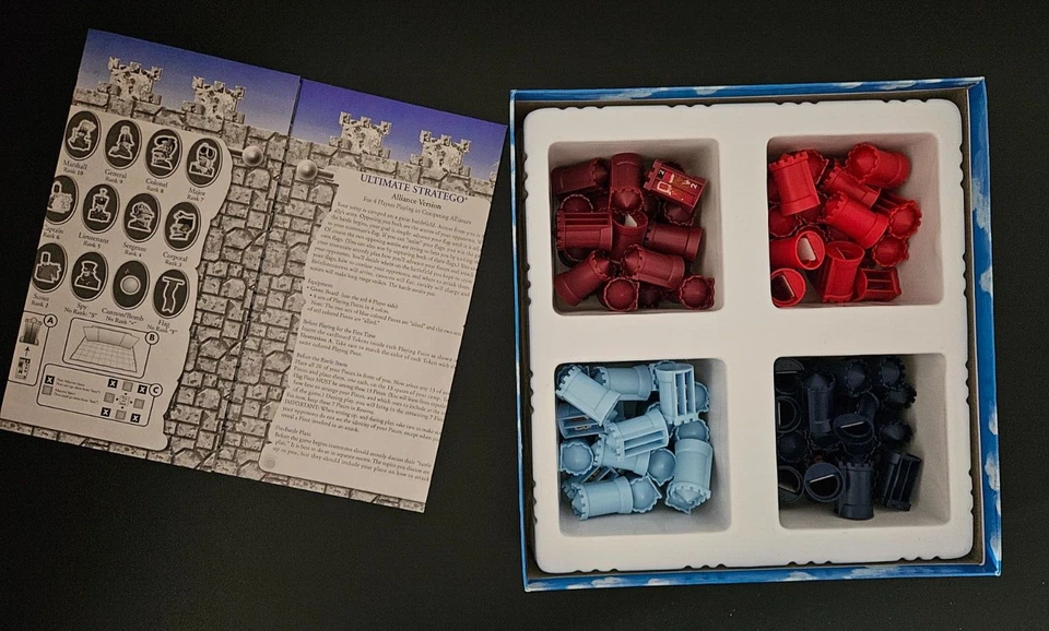 Ultimate Stratego Board Game -Winning Moves 1997 COMPLETE - Image 2 of 4