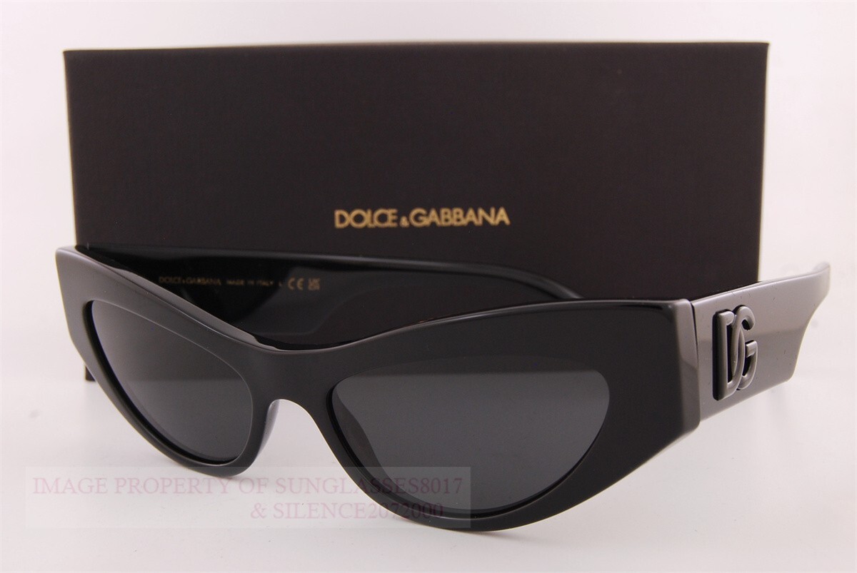 Brand New Dolce & Gabbana Sunglasses DG 4450 501/87 Black/Grey For