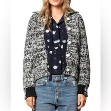 ZADIG  VOLTAIRE Tyria Marled Cardigan size XS New with tags sold out