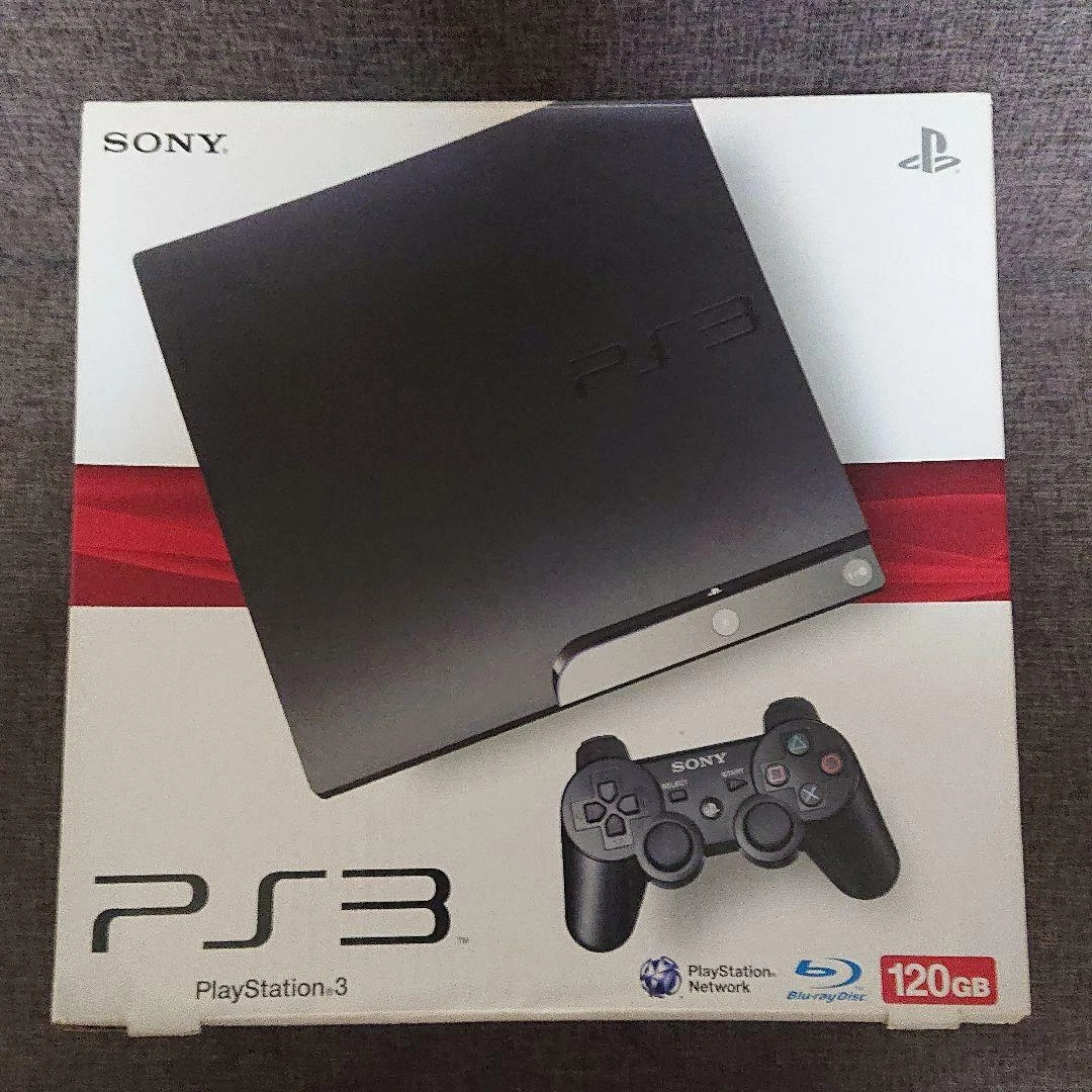 CECH-2100A PlayStation 3 (120GB) Charcoal Black ps3 game JP Import used F/S