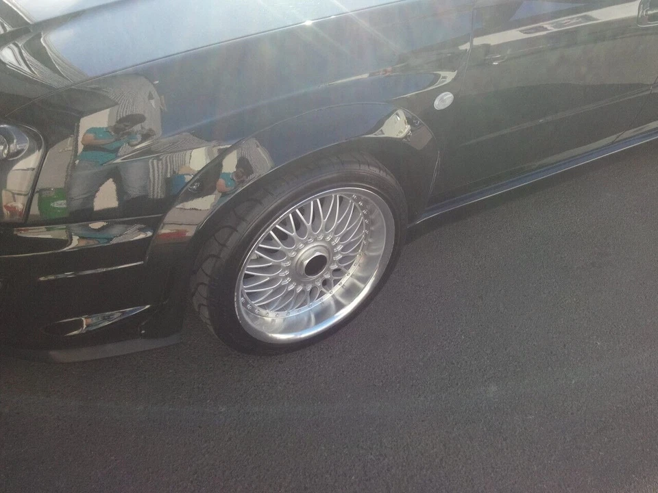 PARA SUBARU IMPREZA 2004-2007 ESTILO KARLTON JDM GUARDABARROS LLAMARADAS FIBRA DE VIDRIO (6 PIEZAS) Foto 3 de 4