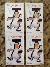 Suzy's Zoo sticker 4 modules: "Very cool Congrats "