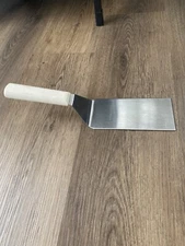 Dexter Russell P94855 Basics White Handle 6 x 3 Hamburger Turner" MADE IN USA