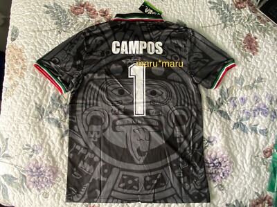 JORGE CAMPOS #1 Mexico 1998 NEW Jersey SMALL RETRO France Home ABA