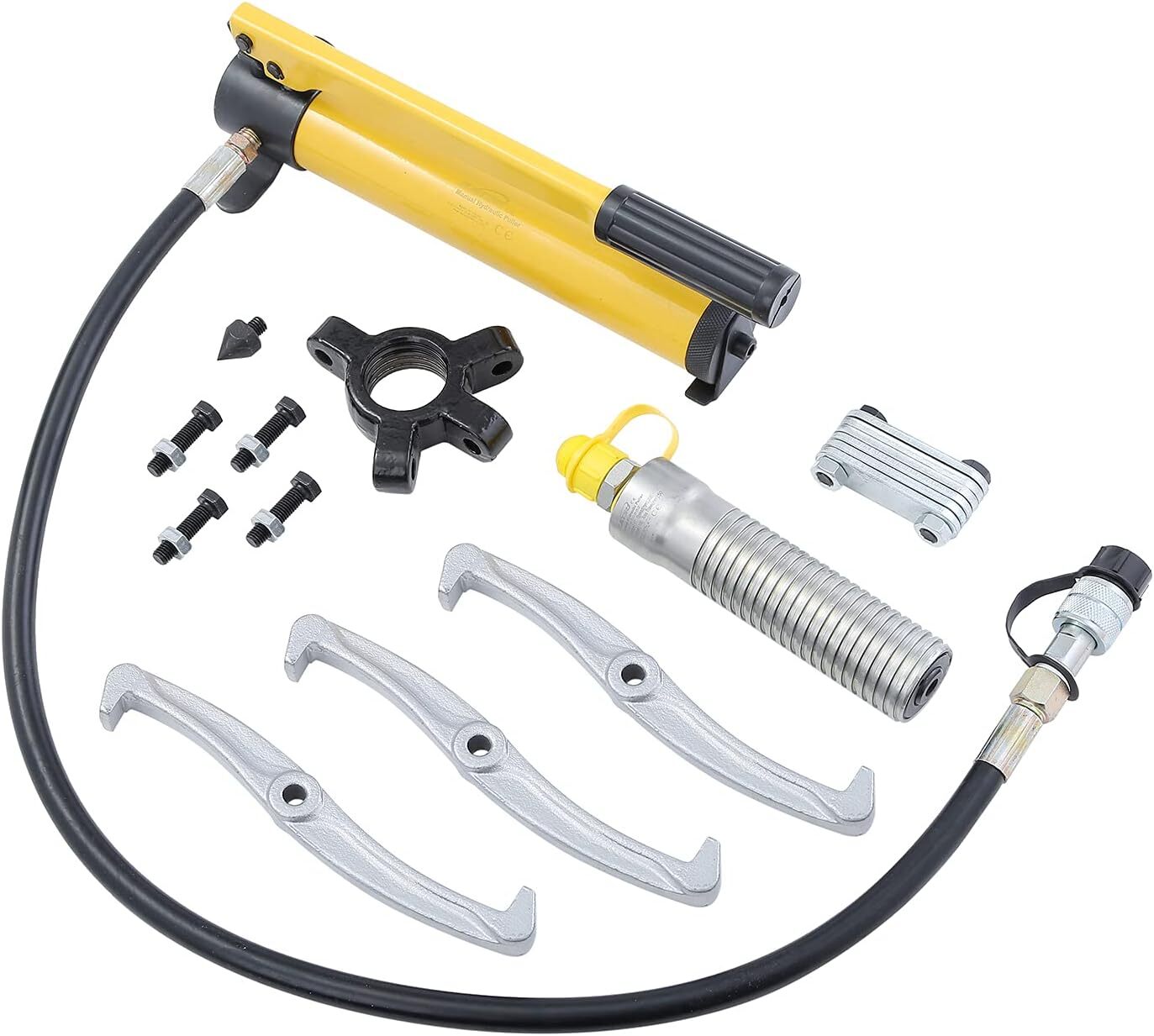 KATSU SplitUnit Hydraulic Gear Puller 5 Ton with Manual Pump, 3 Jaws 5