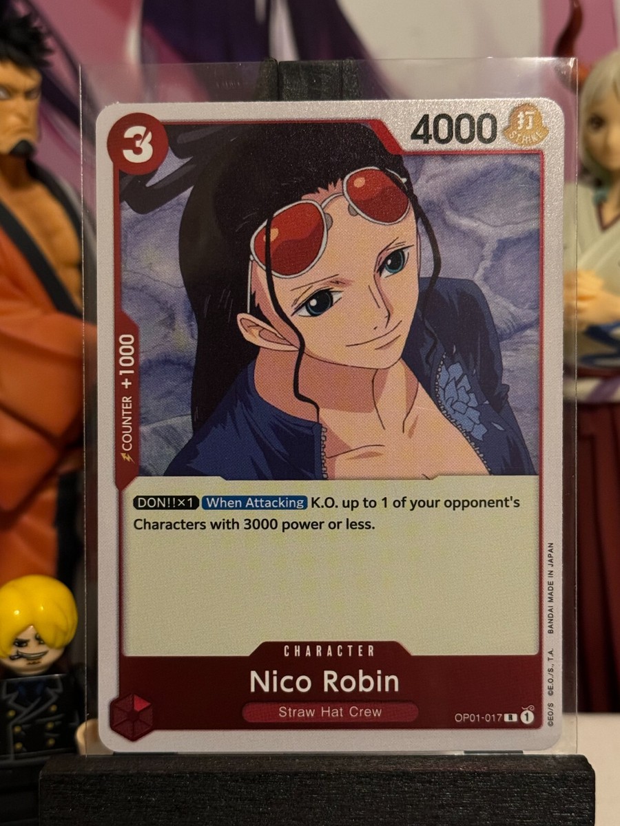 One Piece CG Nico Robin OP01-017 Romance Dawn Rare! | eBay