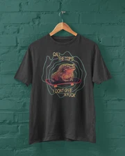 Retro Frog Meme Graphic T Shirt Funny Skateboard Frog Tee Call The Cops I Dont