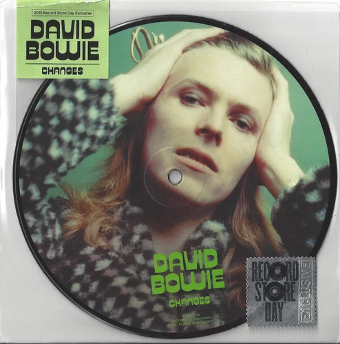 DAVID BOWIE Changes 7" Picture Disc Record shop Day 2015 Sealed