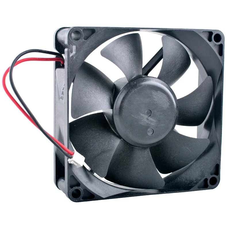 D08K-24TU 8cm 80mm DC24V 0.07A 2pin cooling fan for frequency converter - Image 3 of 4