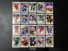 1990-91 Upper Deck NHL Player Lot! 20 different hockey cards, no duplicates