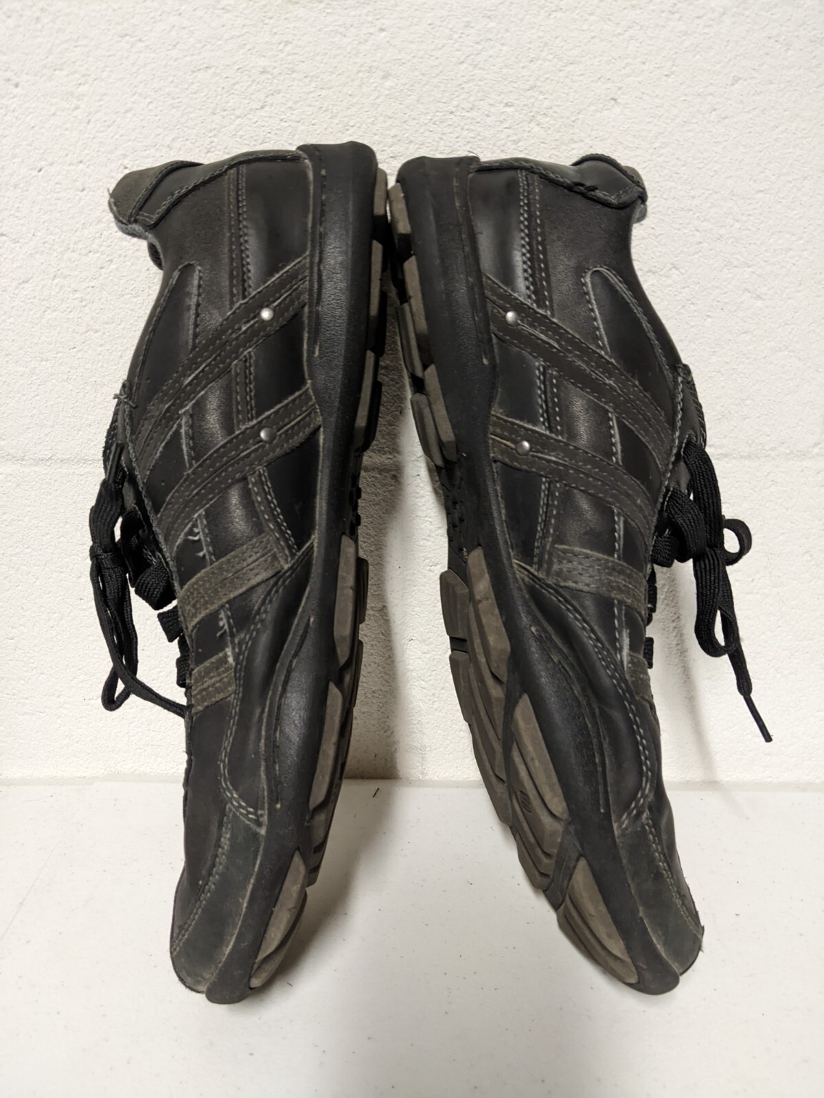 SAOLA Scarpe sneakers Oxford sportive passo rilassato uomo Skechers taglia 13 nere SN62039