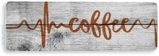 Coffee Lifeline Rustic Retro Coffee Shop Metal Sign Decor Kitchen Tin Sign B971