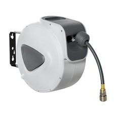Image of DURHAND Retractable Air Hose Reel Auto Self-Winding Wall Mounted 1/4" 10m+90cm