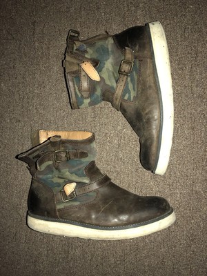 camo polo boots