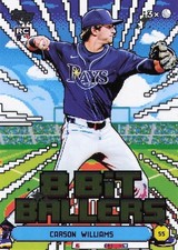 2026 Topps #8B-23 Carson Williams 8 Bit Ballers Green #/99