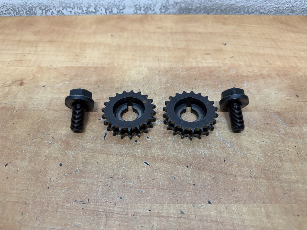 カランビット　24 91-94 Nissan 240sx S13 OEM KA24DE Camshaft Sprocket Gears PAIR L/R