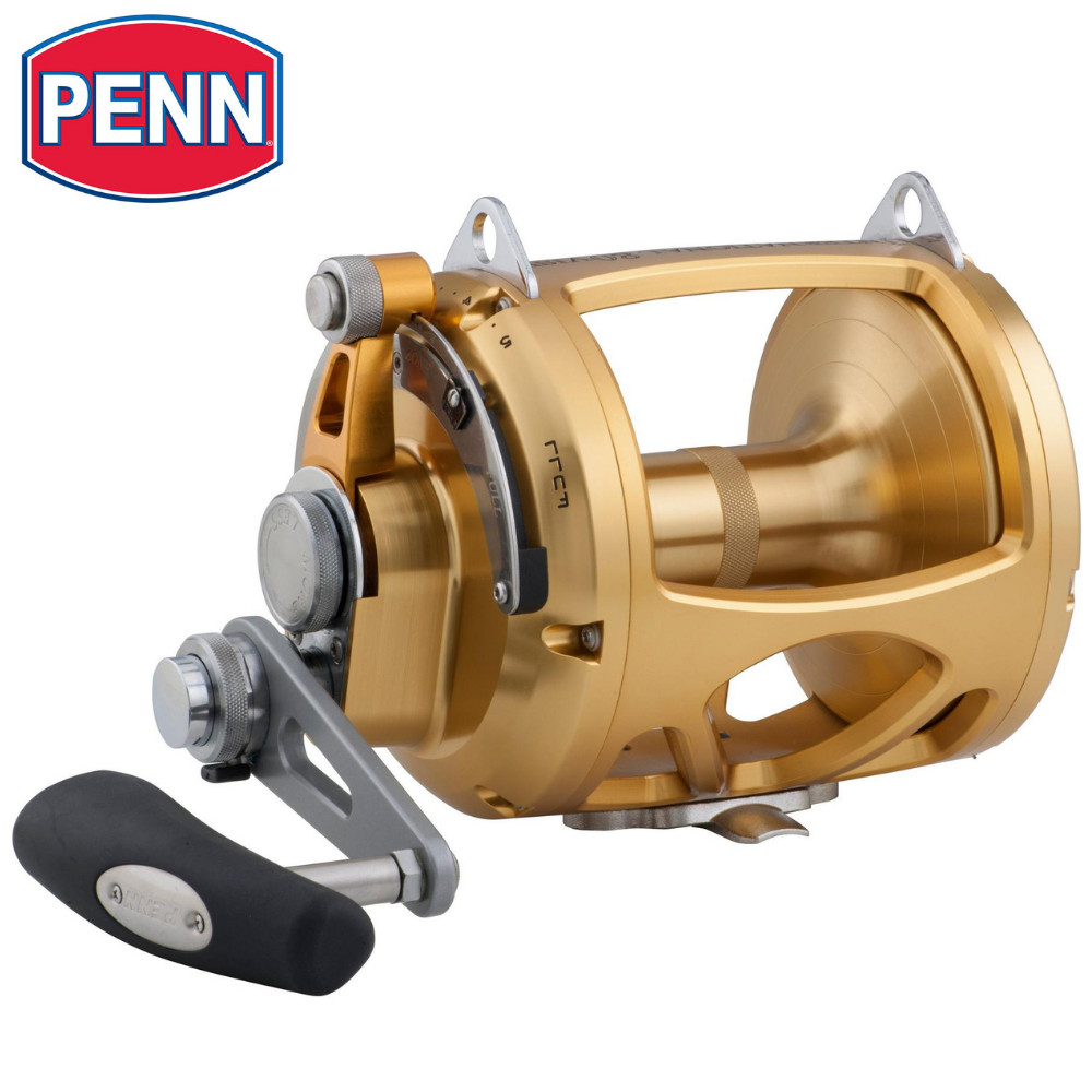 Обычная 2-х скоростная катушка PENN Saltwater International VI 80VISW Gold 219990₽