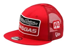 GAS GAS Troy Lee Designs YOUTH Snapback Cap Hat FLAT BILL New 3GG220051900