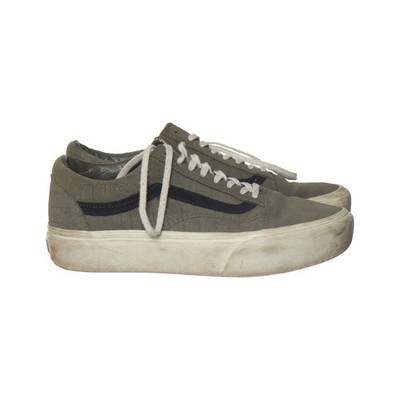 Vans, Sneaker, Größe: 38 1/2, model: old skool, Grün/Schwarz, Damen #FXG