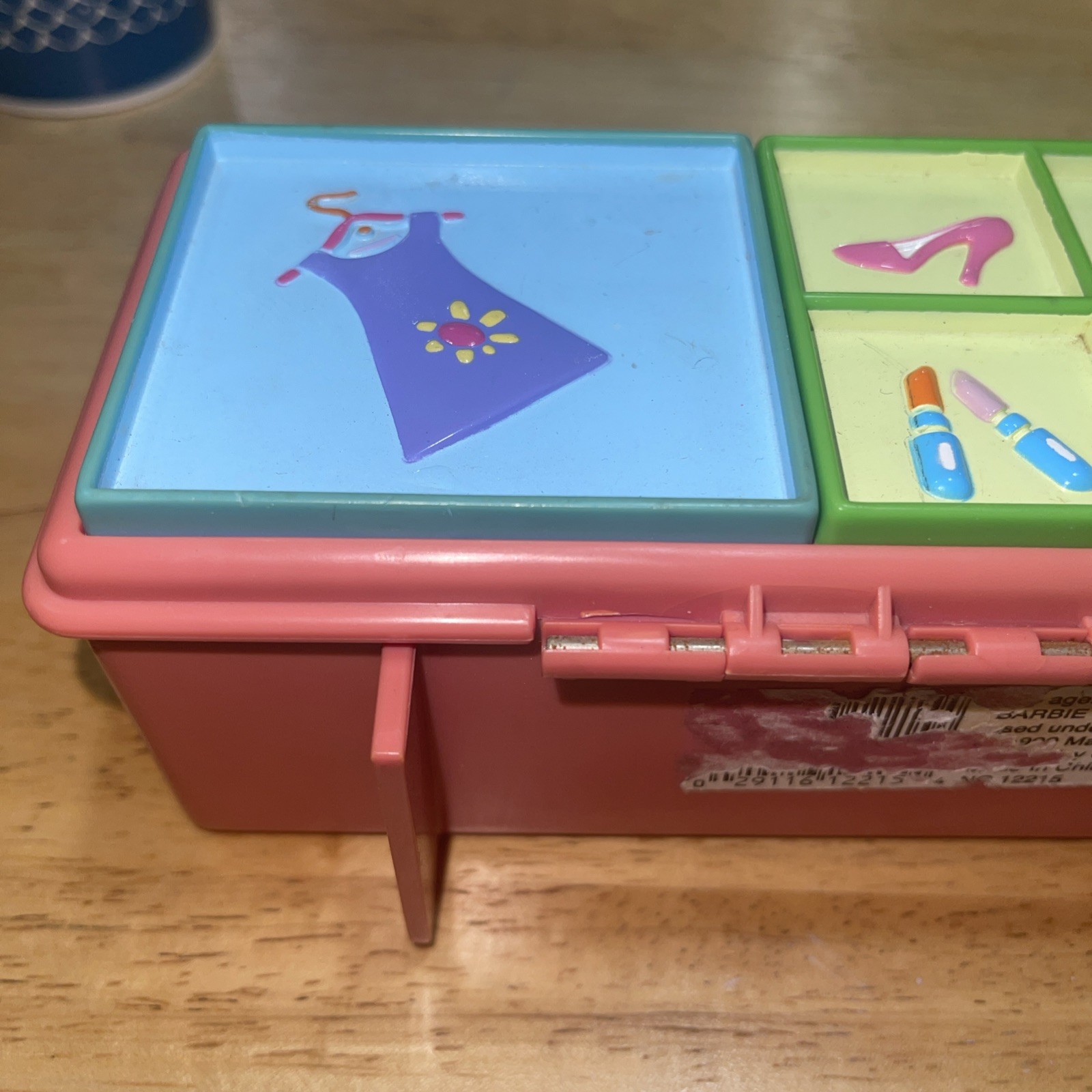 Vintage 1999 Barbie Tara Toy Barbie Accessory Case Storage Organizer please read