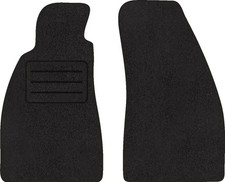 Fußmatten Velours Autoteppich passend für ALFA Romeo GTV vorne schwarz
