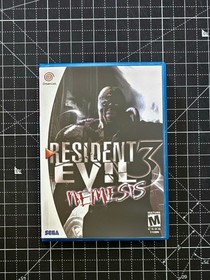 Dreamcast Resident Evil 3 Nemesis Custom Case NO Game or Manual